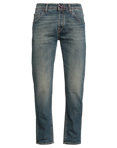 JACOB COHЁN Denim trousers Blue 99% Cotton, 1% Elastane