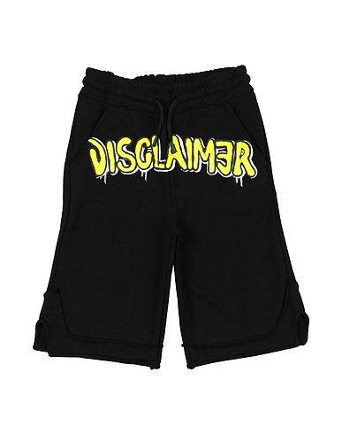DISCLAIMER Shorts & Bermudas Schwarz 100% Baumwolle
