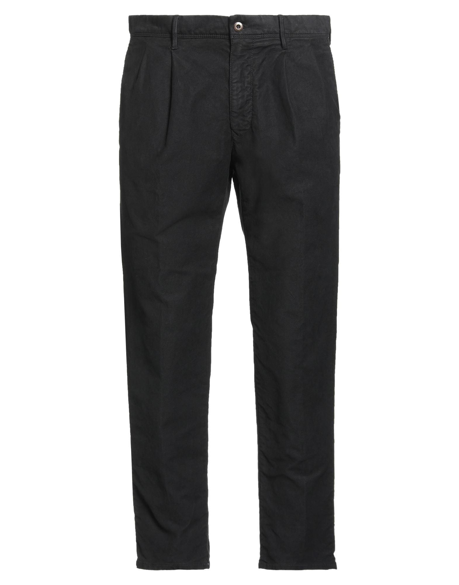 INCOTEX Casual trouser SLACKS BY SLOWEAR Black 98% Cotton, 2% Elastane
