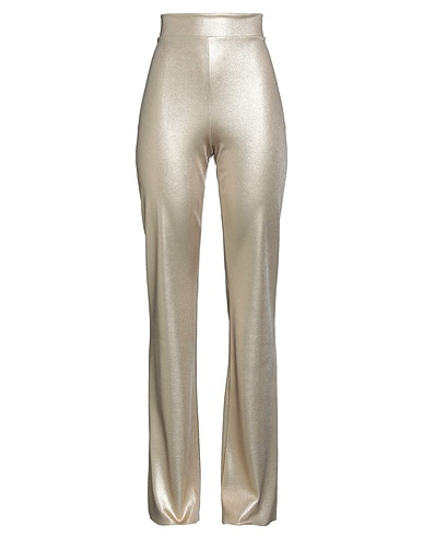 CHIARA BONI LA PETITE ROBE Leggings Gold 88% Polyester, 12% Elastane