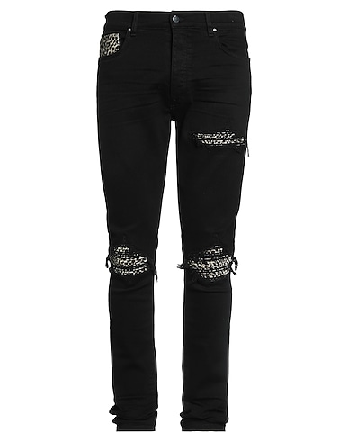 AMIRI Denim pants Black 92% Cotton, 8% Elastomultiester, Elastane, Viscose
