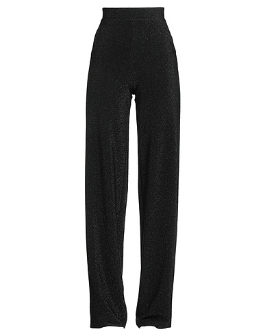 CHIARA BONI LA PETITE ROBE Leggings Black 48% Polyester, 27% Viscose, 10% Polyamide, 10% Metallic Polyester, 5% Elastane
