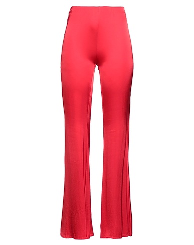 HAVEONE Casual trouser Red 97% Viscose, 3% Elastane