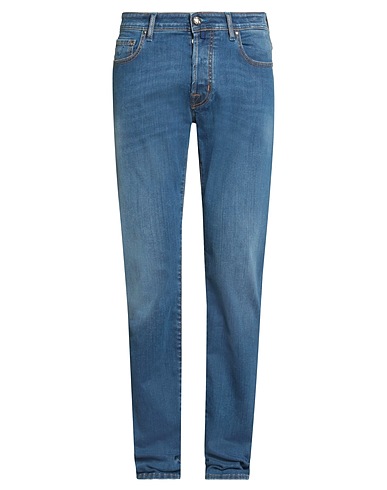 JACOB COHЁN Denim pants Blue 72% Cotton, 22% Polyester, 6% Elastane