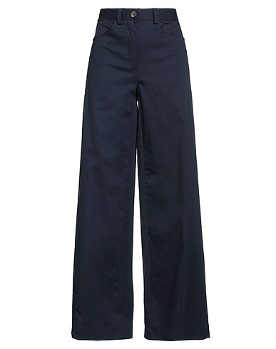 HAVEONE Casual trouser Midnight blue 97% Cotton, 3% Elastic fibres, Polyester