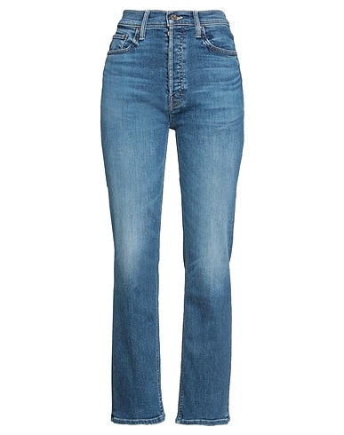 MOTHER Denim pants Blue 49% Cotton, 21% Recycled cotton, 17% Recycled polyester, 11% Lyocell, 2% Elastane