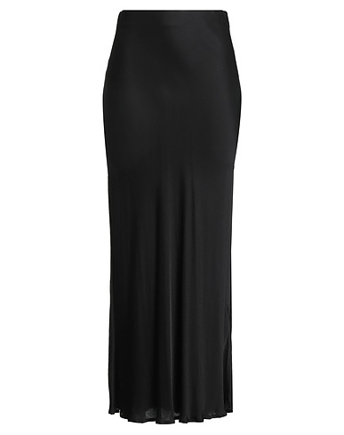 KAOS Long skirt Black 100% Viscose