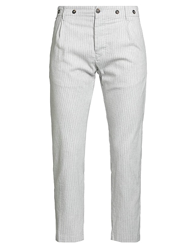 MESSAGERIE Casual pants PATRIZIO PISCAGLIA GRIGIO CHIARO 64% Polyester, 36% Cotton