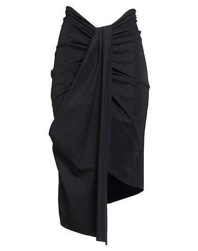 CHIARA BONI LA PETITE ROBE Midi skirt Black 75% Polyamide, 25% Elastane