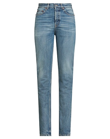 SAINT LAURENT Denim trousers Blue 100% Cotton