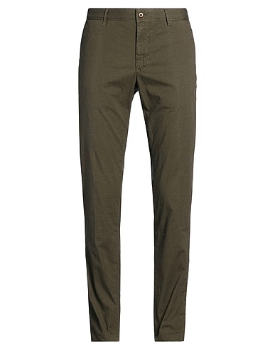 INCOTEX パンツ INCOTEX SLACKS BY SLOWEAR VERDE MILITARE コットン 97% / ポリウレタン 3%