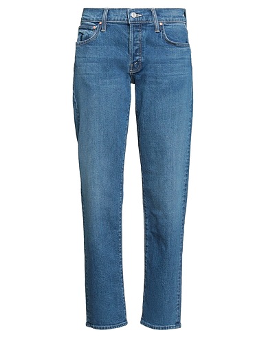 MOTHER Denim trousers SUPERIOR Blue 98% Cotton, 2% Elastane