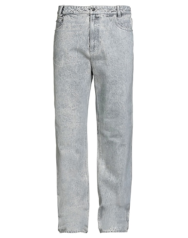 DAILY PAPER Denim trousers Grey 100% Cotton, Polyester