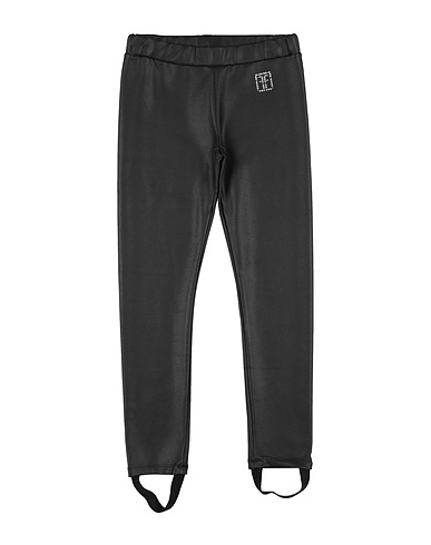 FRACOMINA MINI Leggings Black 70% Viscose, 25% Nylon, 5% Elastane