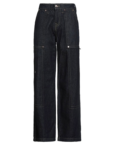 TRUE RELIGION Pantalones vaqueros Azul marino 100% Algodón