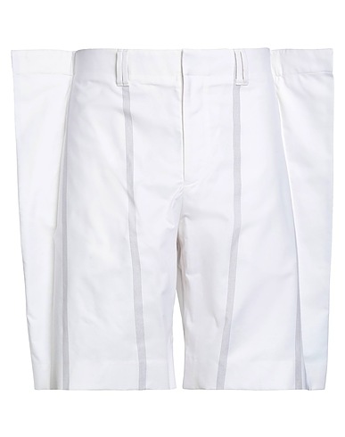 FERRAGAMO Shorts & Bermuda Ivory 100% Cotton