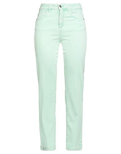 NENETTE Straight leg VERDE CHIARO 92% Cotton, 6% Elastomultiester, 2% Elastane