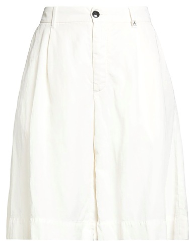 MYTHS Shorts & Bermuda Ivory 59% Lyocell, 23% Linen, 18% Cotton
