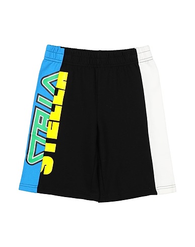 STELLA McCARTNEY KIDS Shorts & Bermuda Black 100% Cotton