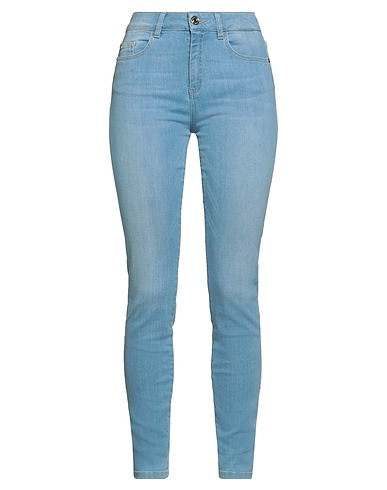 NENETTE Denim trousers Blue 75% Cotton, 19% Organic cotton, 4% Elastomultiester, 2% Elastane