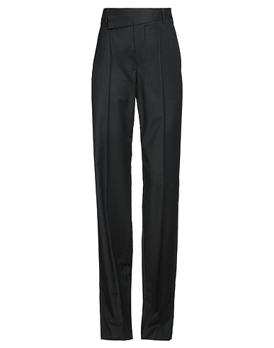 ANN DEMEULEMEESTER Casual pants Black 100% Virgin Wool