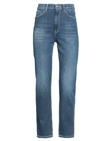 DONDUP Denim pants Blue 92% Cotton, 6% Elastomultiester, 2% Elastane