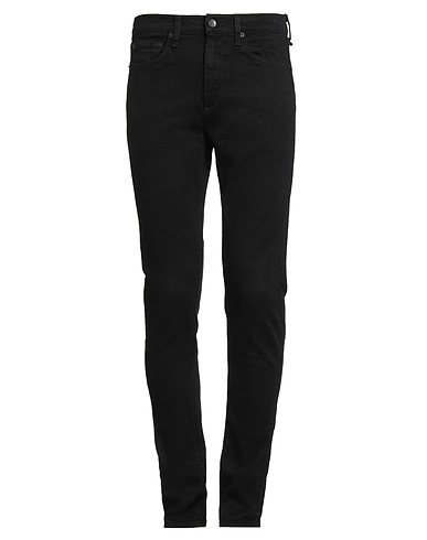 RAG & BONE Denim trousers Black 92% Cotton, 6% Polyester, 2% Elastane