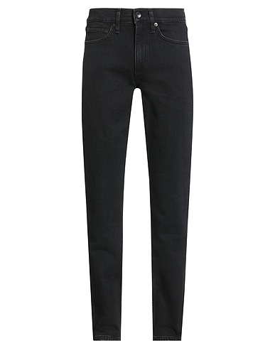 RAG & BONE Denim trousers Black 99% Cotton, 1% Elastane
