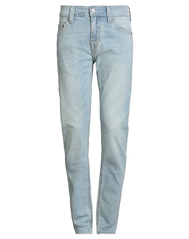 TRUE RELIGION Denim trousers Blue 99% Cotton, 1% Elastane