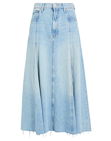 MOTHER デニムスカート SUPERIOR ブルー コットン 100%