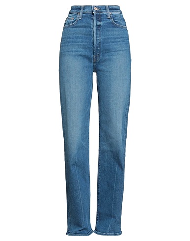 MOTHER Denim pants SUPERIOR Blue 78% Cotton, 16% Modal, 4% Polyester, 2% Elastane
