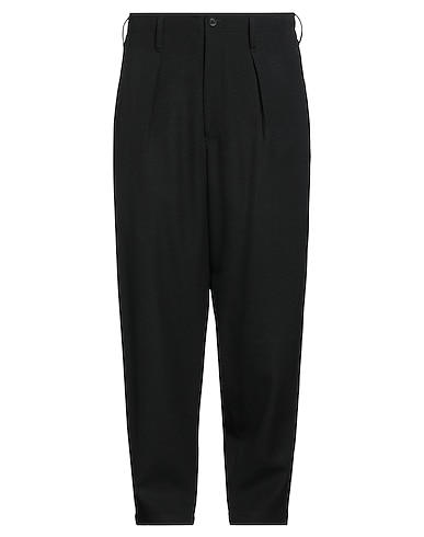 YOHJI YAMAMOTO Casual pants Black 100% Wool