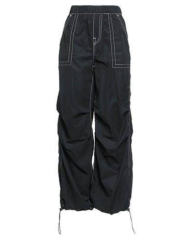 TRUE RELIGION Casual trouser Black 88% Polyester, 12% Cotton