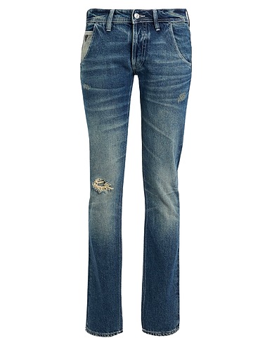 GUESS Denim pants Blue 100% Cotton