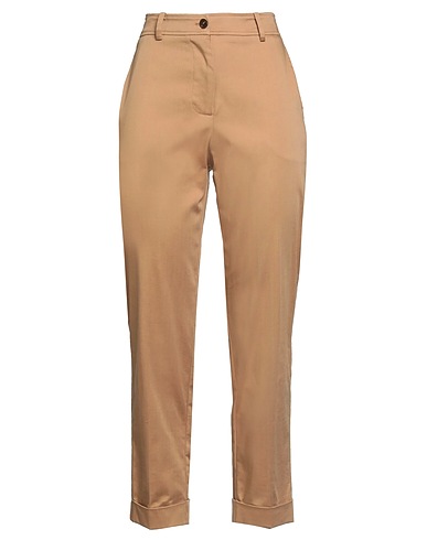 NENETTE Casual trouser Camel 98% Cotton, 2% Elastane