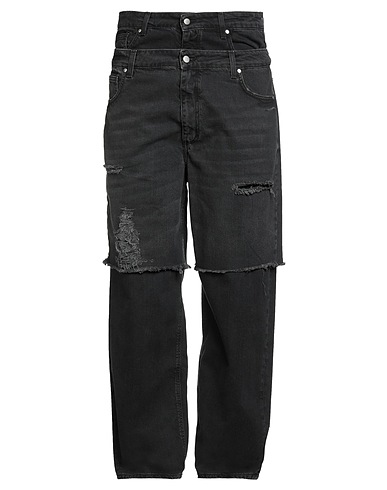 AN OTHER DATE Denim trousers Black 100% Cotton