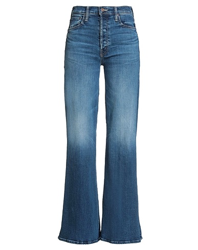 MOTHER Pantaloni jeans Blu 49% Cotone, 21% Cotone riciclato pre-consumer, 17% Poliestere riciclato, 11% Lyocell, 2% Elastan
