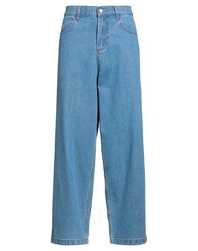 USUAL Denim trousers Blue 100% Cotton