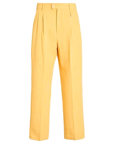 JACQUEMUS Casual trouser Marigold 60% Linen, 26% Viscose, 14% Polyester