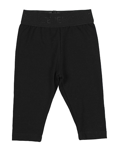 ICEBERG Leggings Black 95% Cotton, 5% Elastane