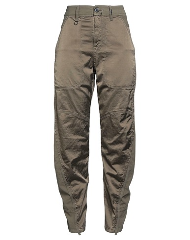 HIGH Casual trouser USE Military green 55% Cotton, 41% Rayon, 4% Elastane