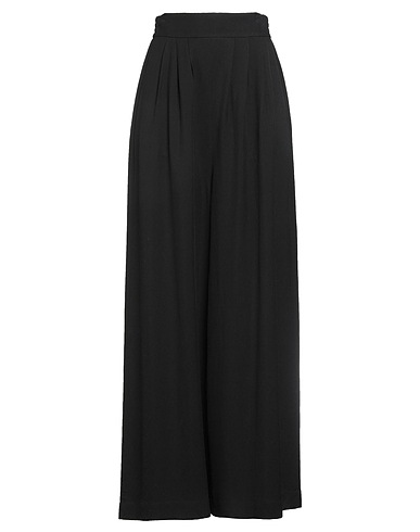 VANESSA BRUNO Casual pants Black 57% Viscose, 31% Lyocell, 12% Linen