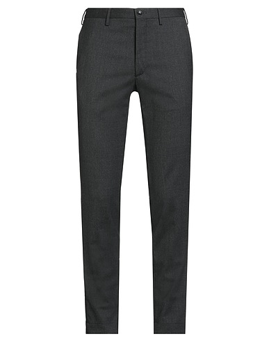 INCOTEX Casual pants Charcoal 60% Wool, 38% Polyester, 2% Elastane