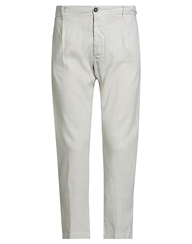 MESSAGERIE Pantalone Off white 57% Canapa, 42% Cotone, 1% Elastan