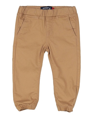ASPEN POLO CLUB Casual pants Camel 98% Cotton, 2% Elastane