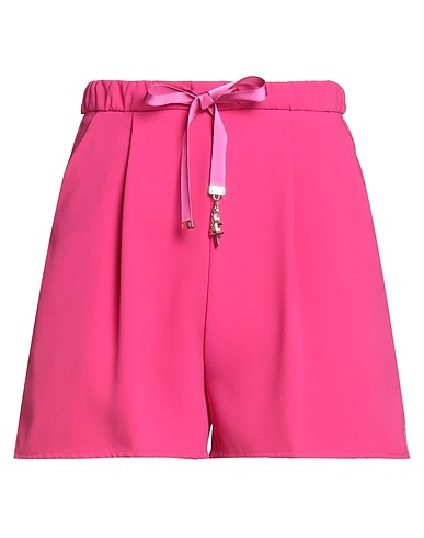 ELISABETTA FRANCHI Shorts & Bermuda MOVES Fuchsia 100% Polyester, Rubber