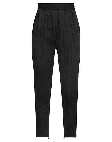 GRIFONI Casual trouser Black 78% Viscose, 15% Wool, 7% Polyamide