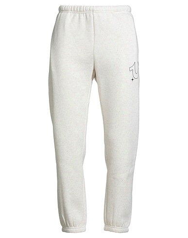 TRUE RELIGION Casual trouser Ivory 60% Cotton, 40% Polyester
