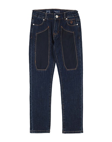 JECKERSON Denim trousers Blue 67% Cotton, 28% Polyester, 3% Viscose, 2% Elastane