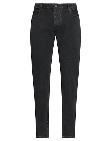 EMPORIO ARMANI Denim trousers Black 73% Cotton, 23% Polyester, 3% Viscose, 1% Elastane